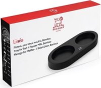 Peugeot Linea Bambusz Só / Borsörlő tálca Ø 65 mm őrlőkhöz - Matt fekete