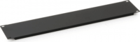 KELine RAB-ZP-X02-A1 19" Takaró panel 2U - Fekete