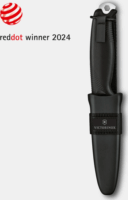 Victorinox Venture Bushcraft kés övtartóval 10,5 cm - Fekete