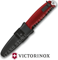 Victorinox Venture Bushcraft kés tartóval 10,5 cm - Piros