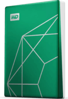 Western Digital 2TB My Passport Ultra 20th Emerald Anniversary Edition USB-C 3.2 Külső HDD - Zöld