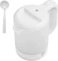 Adler AD1381 Elektromos Utazó Vízforraló 0.5L 900 Watt - Fehér