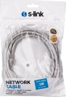 S-link SL-CAT603 UTP CAT6 Patch kábel 3m - Szürke