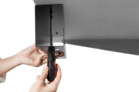 Digitus DA-90448 Asztal alatti kábelvezető csatorna - Fekete