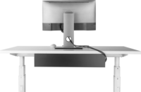 Digitus DA-90448 Asztal alatti kábelvezető csatorna - Fekete