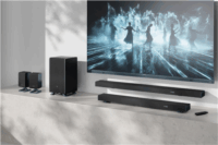 Sharp HT-SBW53121 Soundbar 3.1.2 Hangprojektor 550 Watt - Fekete