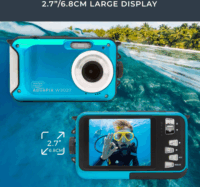 Easypix Aquapix W3027 Wave Digitális fényképezőgép - Világoskék