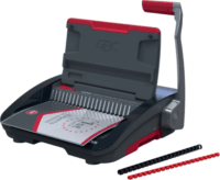 GBC CombBind CB20 spirálozó gép - Fekete/Piros