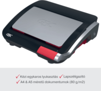 GBC CombBind CB20 spirálozó gép - Fekete/Piros