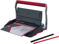 GBC CombBind CB15 spirálozó gép - Fekete/Piros