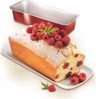 Tefal J1640174 Delibake Püspökkenyér sütőforma 30 cm - Bordó