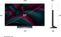 LG 55" OLED55C51LA 16:9 4K UHD AI Smart Gamer OLED evo TV