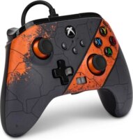 PowerA XBGP0019-01 Vezetékes Kontroller Gamepad - Fekete / Narancssárga (Xbox Series X|S / Xbox One / PC)