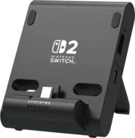 Hori Dual PlayStand Nintendo Switch USB-A - USB-C állvány és töltő - Fekete