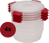 Joseph Joseph Nest Lock Kör alakú Műanyag ételtároló készlet 1L (4 db)