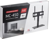 Maclean MC-450 32"-65" LCD TV / Monitor padló tartó állvány - Fekete