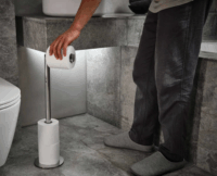 Joseph Joseph EasyStore Luxe 2az 1ben Wcpapír tartó állvány - Ezüst