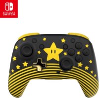 Turtle Beach Super Mario Star Wireless Kontroller Gamepad (Nintendo Switch) - Fekete/Sárga