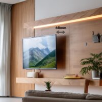 Maclean MC-422 43"-100" LCD TV / Monitor fali tartó konzol - Fekete