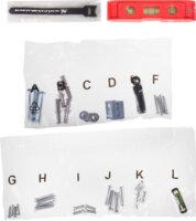 Maclean MC-422 43"-100" LCD TV / Monitor fali tartó konzol - Fekete