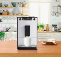 Melitta E950-666 Solo Pure Automata Eszpresszó Kávéfőző 1400 Watt - Fekete / Ezüst