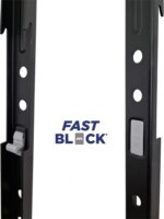 Meliconi Flatstyle FS600 DW 50"-86" fix fali TV konzol - Fekete