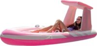 Intex: Csónak alakú matrac napellenzővel - Rózsaszín (244 x 119 x 97 cm)
