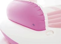 Intex: Csónak alakú matrac napellenzővel - Rózsaszín (244 x 119 x 97 cm)