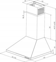 MAAN Vela 2 50 Kürtős Páraelszívó Szagelszívó - Szürke