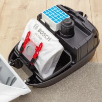 Bosch BGL 6HYG1 ProHygienic Klasszikus Porzsákos porszívó 600W - Fehér / Fekete