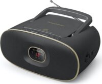 Muse MD-202 VT Hordozható Vintage CD / FM rádió - Fekete / Arany