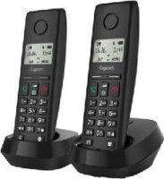 Gigaset Pure Duo 200 Wireless DECT Asztali telefon - Fekete