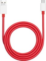 OnePlus USB-A + Type-C Hálózati Gyorstöltő Adapter 100W - Fehér / Piros
