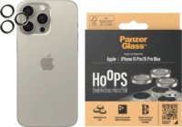 PanzerGlass Hoops Natural Metal Apple iPhone 15 Pro / 15 Max kameravédő üveg