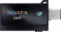 Adata 512GB SC730 USB-A/USB-C 3.2 Külső SSD - Fekete