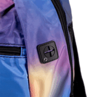 TOO BP-CO3LB-156 15,6" Laptop hátizsák - Lila színes mintás