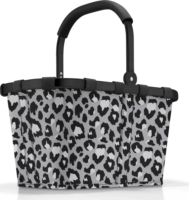 Reisenthel Carrybag Összecsukható Bevásárlókosár - Fekete leopárd mintás