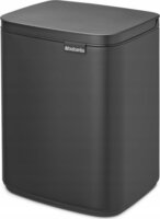 Brabantia BO 7 literes Fali / Álló fém szemetes - Szürke