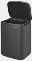 Brabantia BO 7 literes Fali / Álló fém szemetes - Szürke