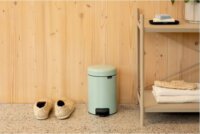 Brabantia Newicon 3 literes pedálos fém szemetes - Jade zöld