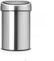 Brabantia Touch 3 literes érintőfedeles rozsdamentes acél szemetes - Matt szürke