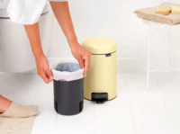 Brabantia Newicon 3 literes pedálos fém szemetes - Napsárga