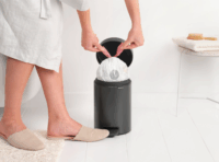 Brabantia Newicon 3 literes pedálos fém szemetes - Szürke