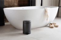 Brabantia Newicon 3 literes pedálos fém szemetes - Szürke