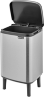 Brabantia BO HI 7 literes Lábakon álló fém szemetes - Matt Szürke