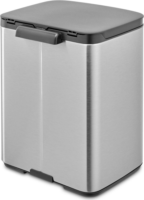 Brabantia BO 7 literes Fali / Álló fém szemetes - Matt Szürke