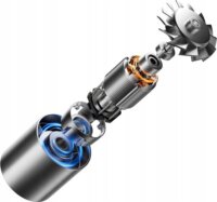 Mova Flip 10 Összecsukható hajszárító utazótáskával 1600 Watt - Ezüst