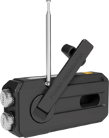 Sandberg Survivor All-in-1 2000 Akkus hordozható AM / FM Zsebrádió - Fekete