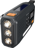 Sandberg Survivor All-in-1 4500 hordozható FM / DAB Zsebrádió - Fekete