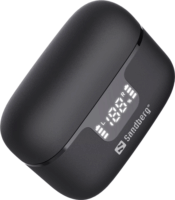 Sandberg 126-52 Bluetooth Fülhallgató Headset Töltőtokban - Fekete